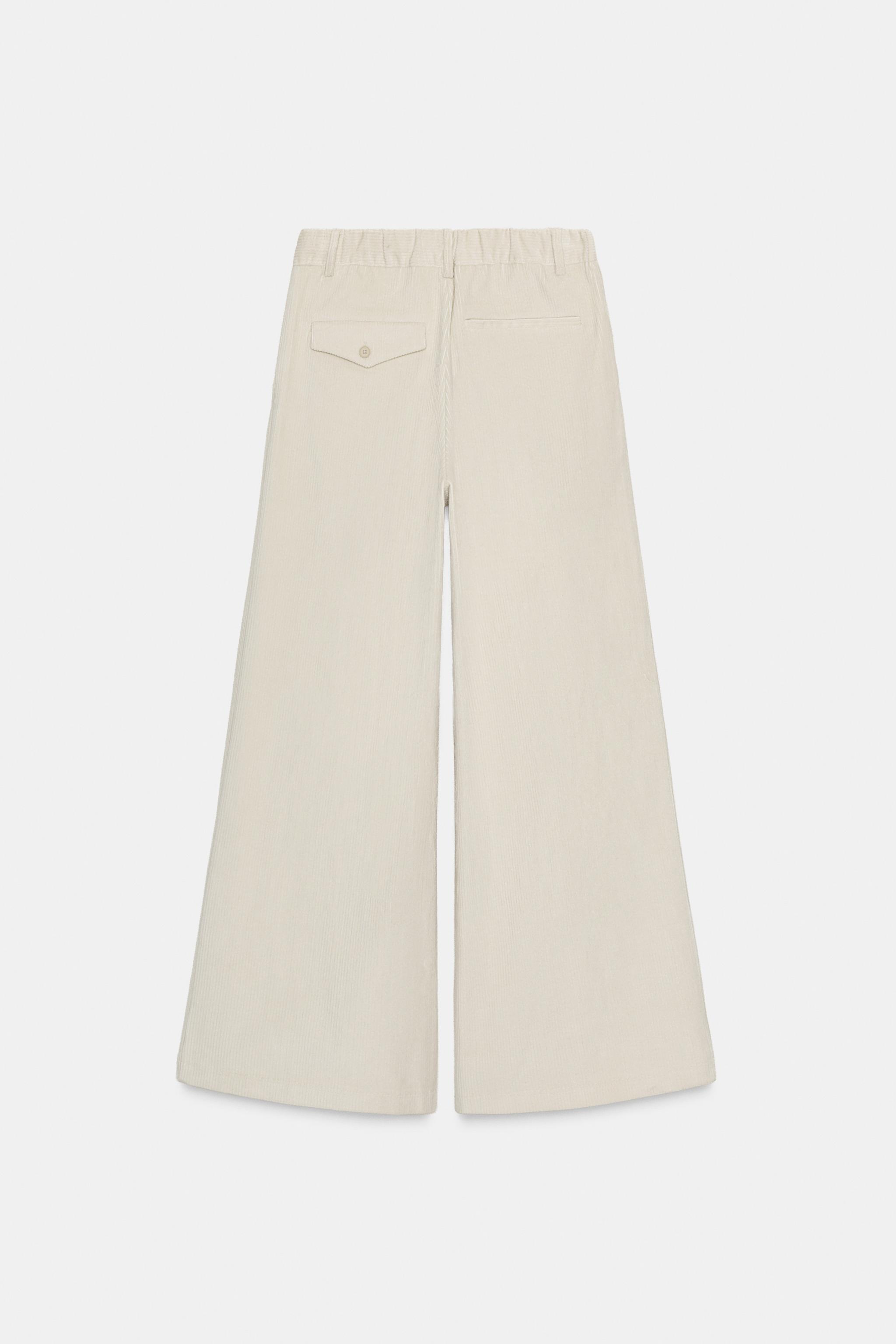 CORDUROY PANTS WITH POCKETS